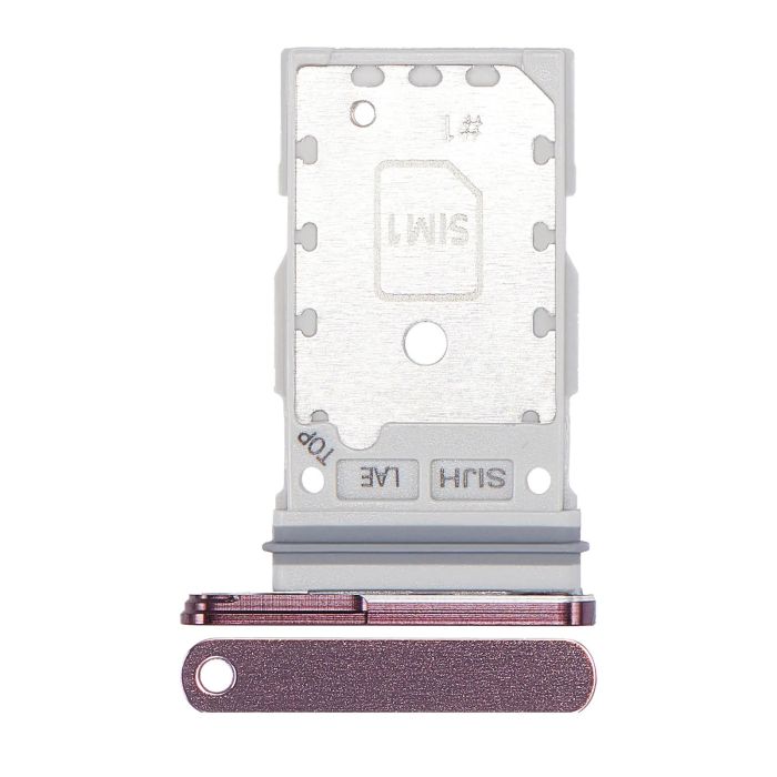 SIM-Kartenschacht Dual für Samsung Galaxy S22 Ultra (Burgundy)