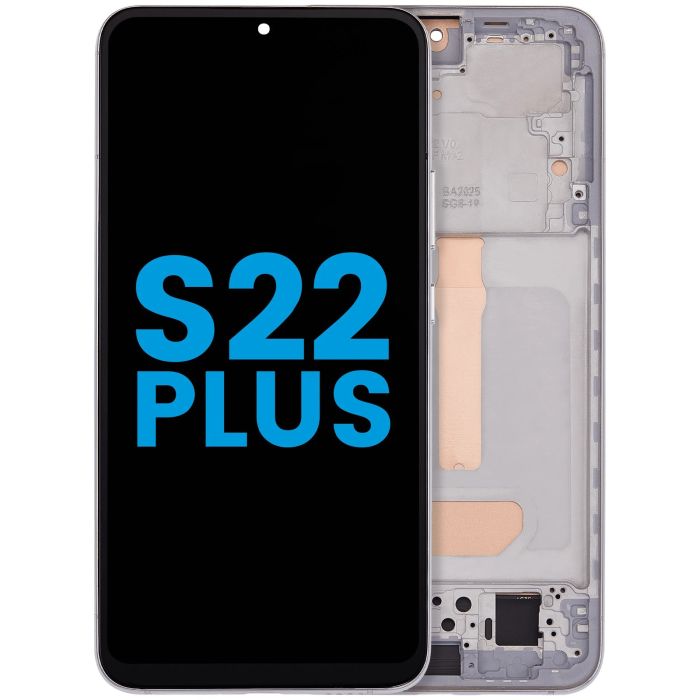 LCD Display mit Rahmen (ohne Fingerabdruck Sensor) für Galaxy S22 Plus 5G