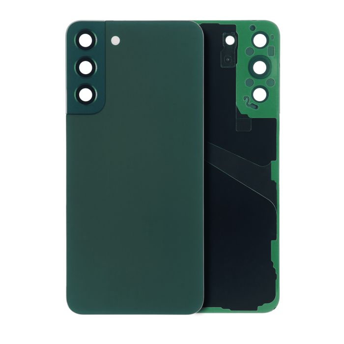 Rückglas mit Kameralinse für Galaxy S22 Plus 5G (ohne Logo) (Grün)