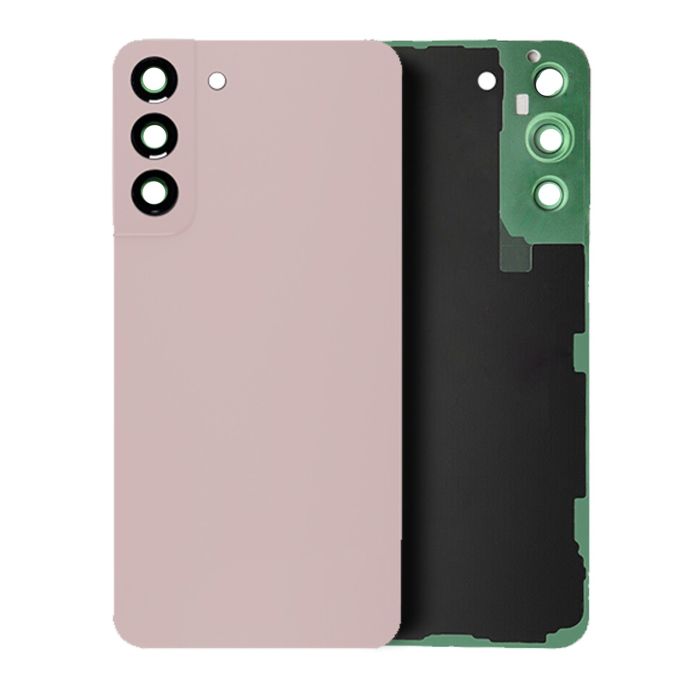 Rückglas mit Kameralinse Samsung Galaxy S22 Plus (Service Pack) (Pink Gold)