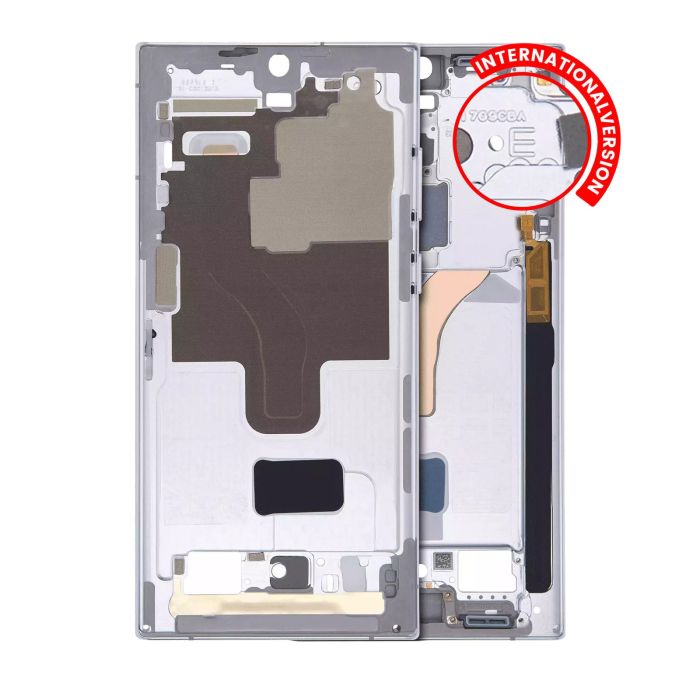 Mittelrahmen für Samsung Galaxy S22 Ultra 5G (Internationale Version) (Weiß)