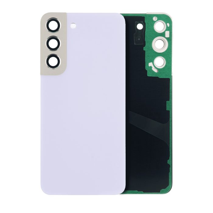 Rückglas mit Kameralinse für Galaxy S22 5G (ohne Logo) (Violet)
