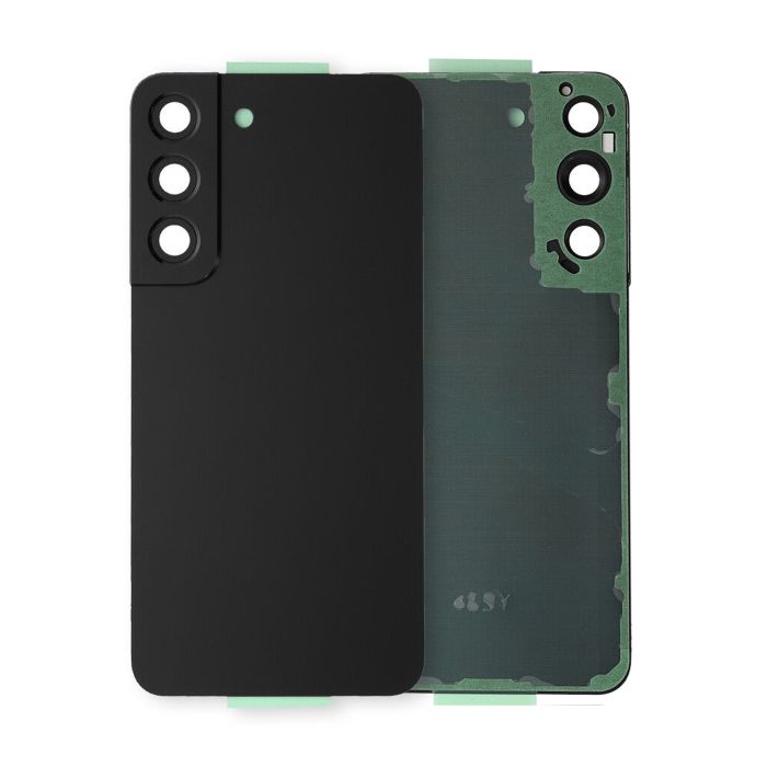 Rückglas mit Kameralinse Samsung Galaxy S22 5G (Service Pack) (Phantom Black)