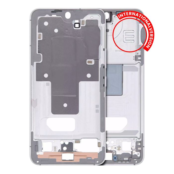 Mittelrahmen für Samsung Galaxy S22 5G (Internationale Version) (Weiß)