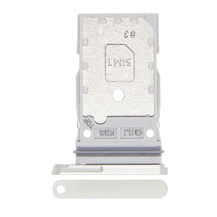 SIM-Kartenschacht Dual für Samsung Galaxy S21 FE 5G (Weiß)