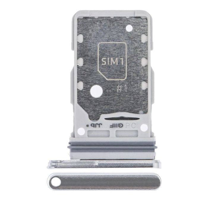 SIM-Kartenschacht Dual für Samsung Galaxy S21 Ultra (Phantom Silver)