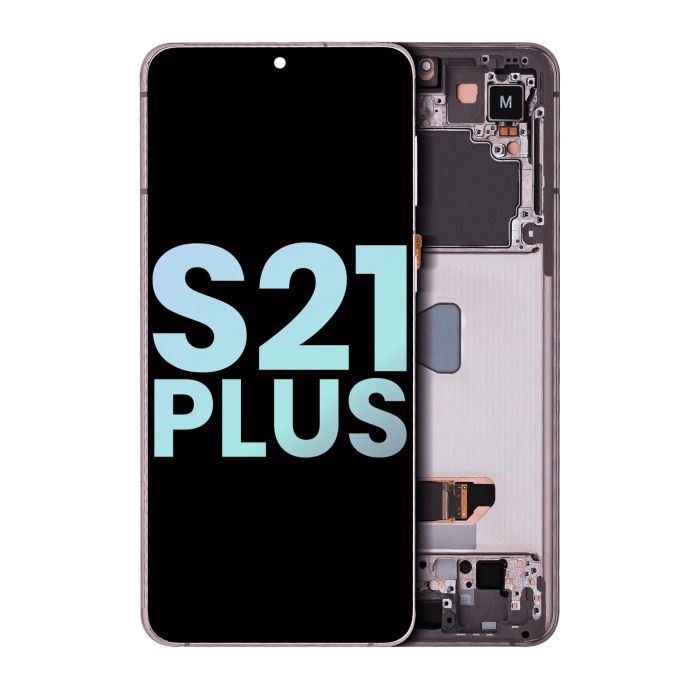 OLED Display mit Rahmen für Galaxy S21 Plus 5G (Service Pack)