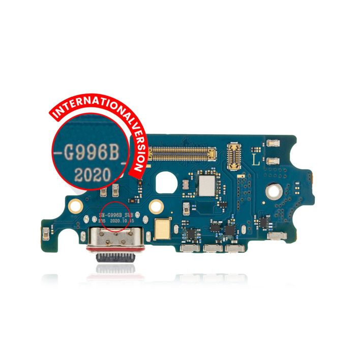 Ladebuchse Platine mit SIM-Kartenleser für Galaxy S21 Plus (G996B)