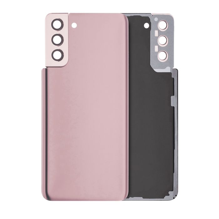 Rückglas mit Kameralinse für Galaxy S21 Plus (ohne Logo) (Phantom Gold)
