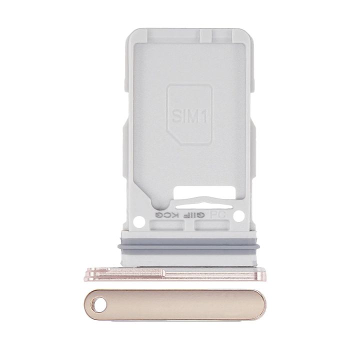 SIM-Kartenschacht Single für Samsung Galaxy S21 Plus (Phantom Gold)