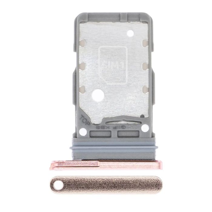 SIM-Kartenschacht Dual für Samsung Galaxy S21 Plus (Phantom Gold)