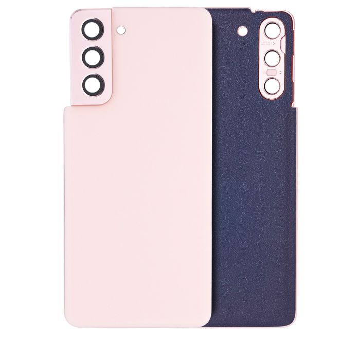 Rückglas mit Kameralinse für Samsung Galaxy S21 5G (Service Pack) (Phantom Pink)