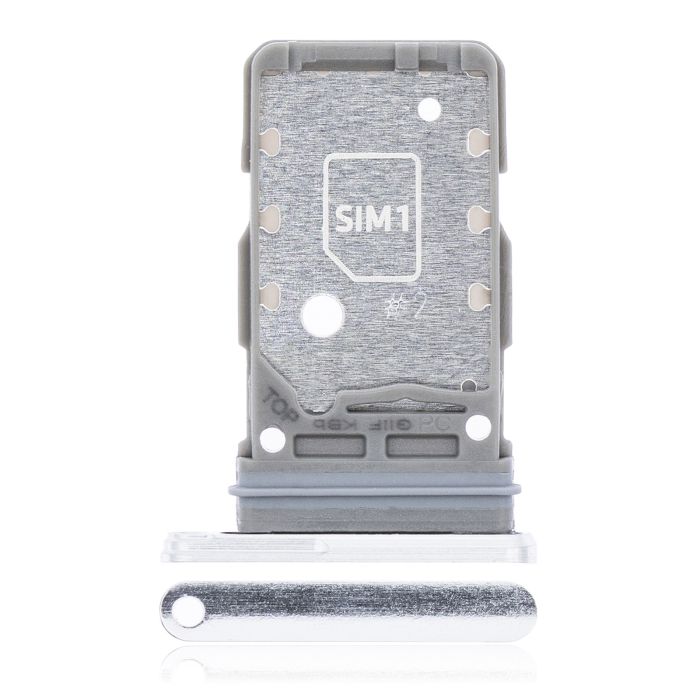 SIM-Kartenschacht Dual für Samsung Galaxy S21 5G (Phantom White)