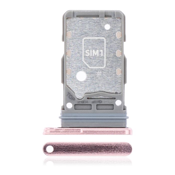 SIM-Kartenschacht Dual für Samsung Galaxy S21 (Phantom Pink)