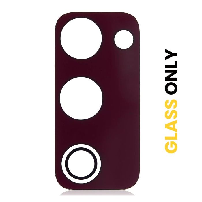 Rückkamera-Linse (nur Glas) mit Kleber für Galaxy S20 FE 4G/ 5G (Cloud Red) Nr.2