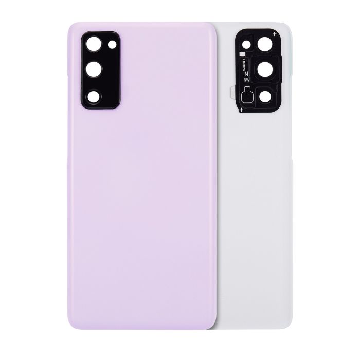 Rückglas mit Kameralinse für Galaxy S20 FE 5G (Cloud Lavender)