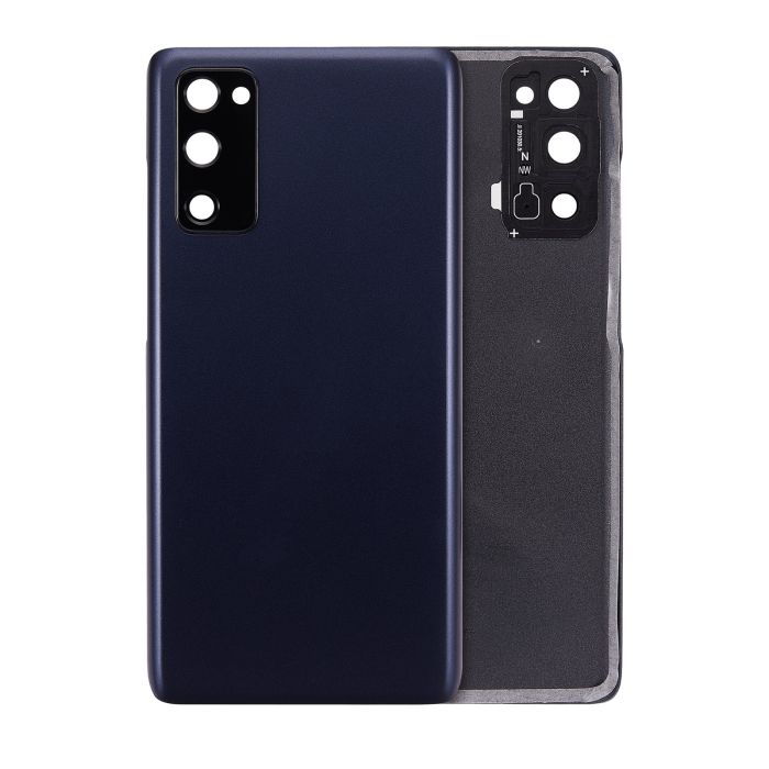 Rückglas mit Kameralinse für Galaxy S20 FE 5G (Aftermarket Plus) (Cloud Navy)