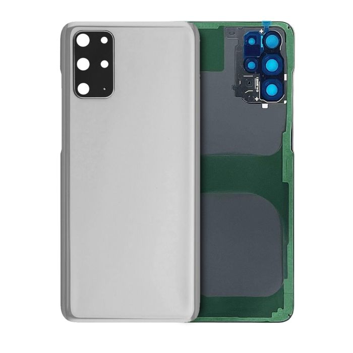 Rückglas mit Kameralinse für Samsung Galaxy S20 FE (Service Pack) (Wolkenweiß)