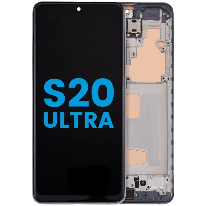 LCD Display mit Rahmen (ohne Fingerabdruck Sensor) für Galaxy S20 Ultra 5G Nr.3