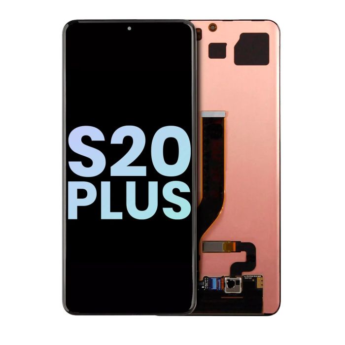 OLED Display ohne Rahmen für Galaxy S20 Plus 5G (Service Pack) (All Colors)