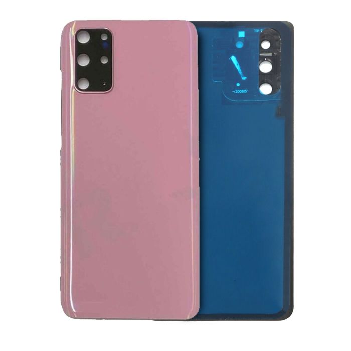 Rückglas mit Kameralinse für Samsung Galaxy S20 Plus (Service Pack) (Lila)