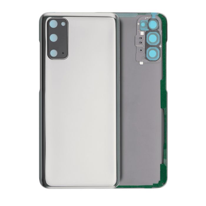 Rückglas mit Kameralinse für Galaxy S20 (ohne Logo) (Cosmic Gray)