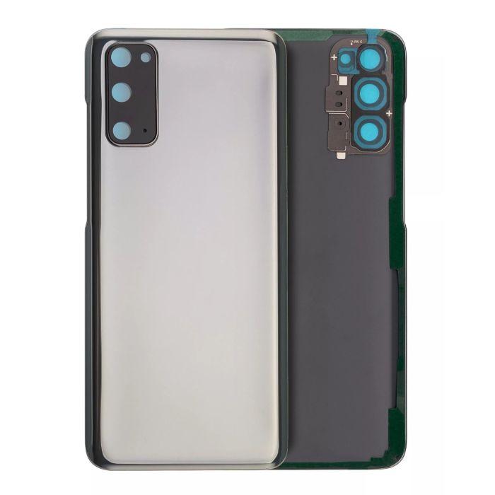 Rückglas mit Kameralinse für Samsung Galaxy S20 (Service Pack) (Cosmic Gray)