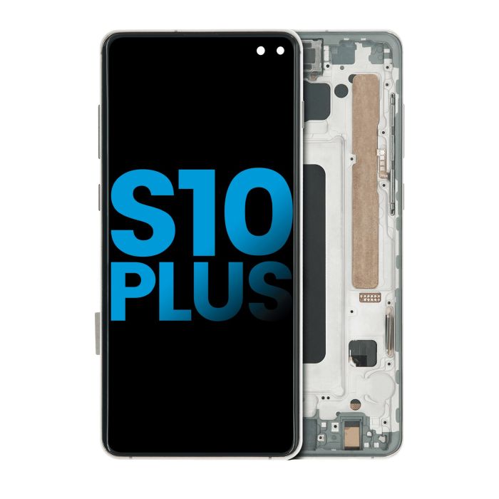 LCD Display mit Rahmen (ohne Fingerabdruck Sensor) für Galaxy S10 Plus Nr.2