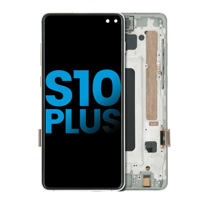 LCD Display mit Rahmen (ohne Fingerabdruck Sensor) für Galaxy S10 Plus Nr.5