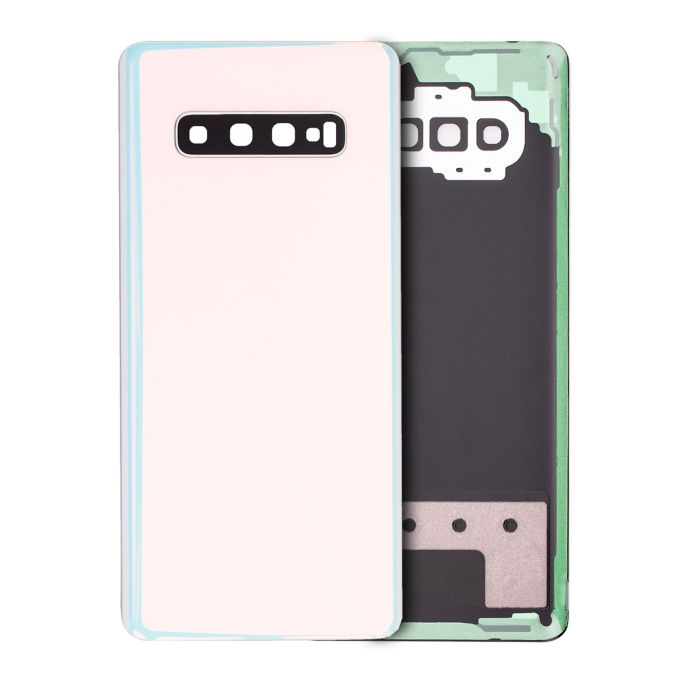 Rückseite Abdeckung mit Kameralinse für Galaxy S10 Plus (Aftermarket Plus)