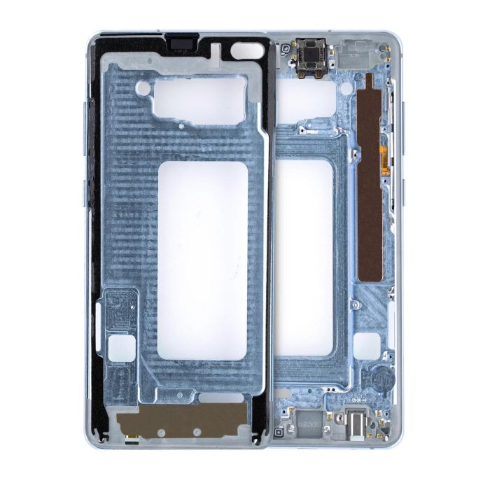 Mittelrahmen für Samsung Galaxy S10 Plus (mit Kleinteilen) (Prism Blue)