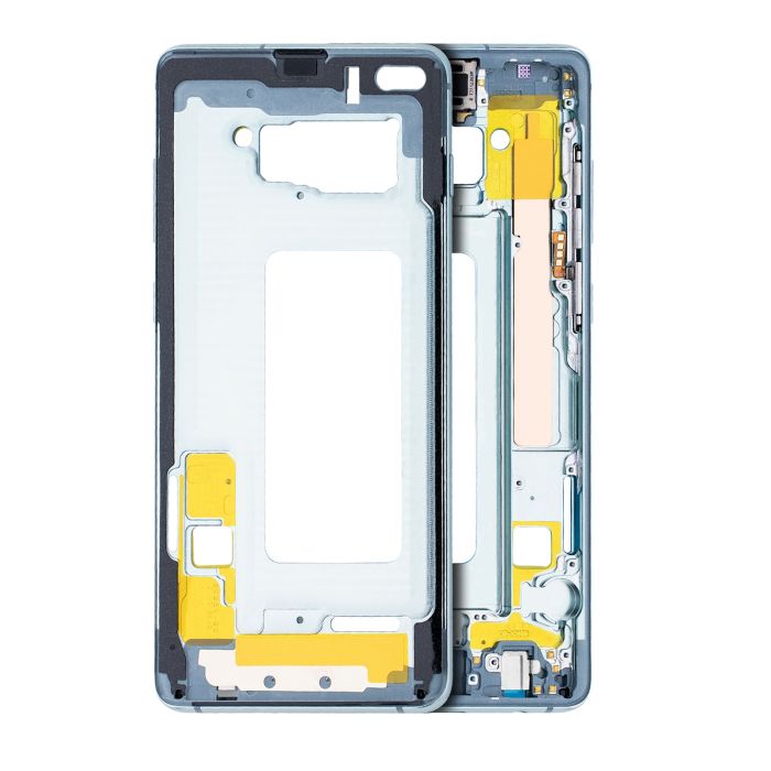 Mittelrahmen für Samsung Galaxy S10 Plus (mit Kleinteilen) (Prism Green)