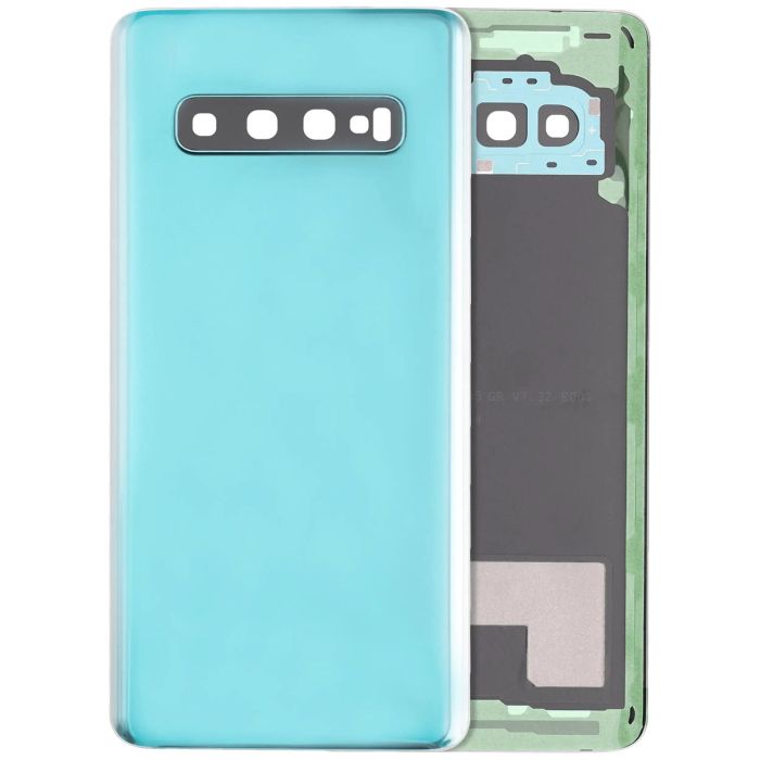 Rückglas mit Kameralinse für Samsung Galaxy S10 (Service Pack) (Prism Green)