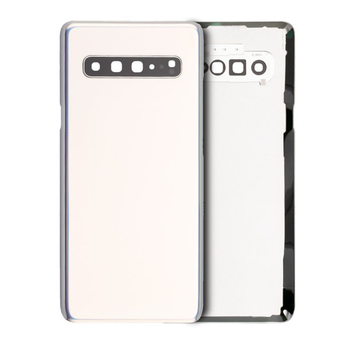 Rückseite Abdeckung mit Kameralinse für Galaxy S10 5G (Service Pack)