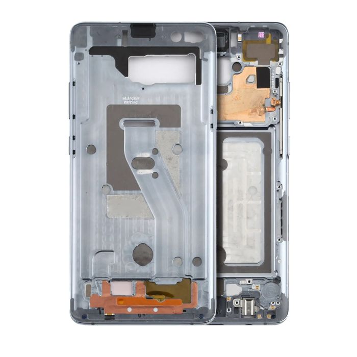Mittelrahmen für Samsung Galaxy S10 (mit Kleinteilen) (Prism White)