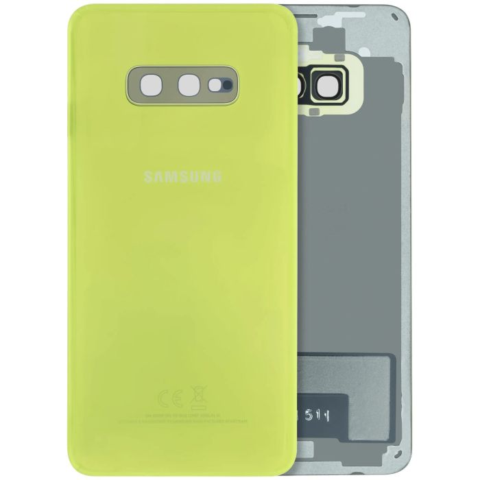 Rückglas für Samsung Galaxy S10e (Service Pack) (Canary Yellow)