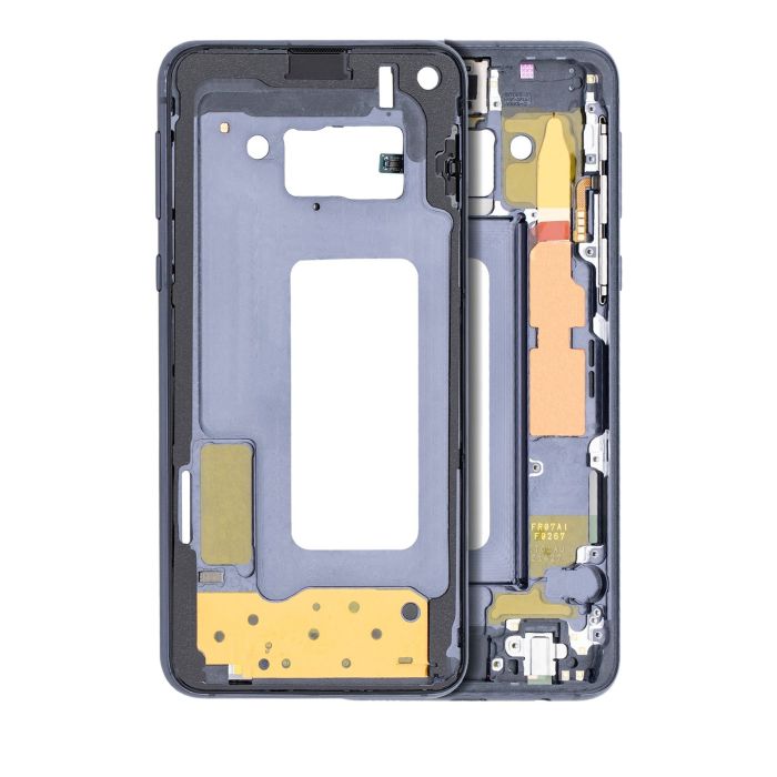 Mittelrahmen für Samsung Galaxy S10E (mit Kleinteilen) (Prism Black)