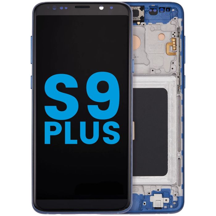 LCD Display mit Rahmen (ohne Fingerabdruck Sensor) für Galaxy S9 Plus Nr.2