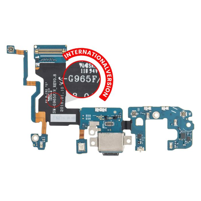 Ladebuchse mit Flexkabel für Galaxy S9 Plus (G965F) (Internationale Version)