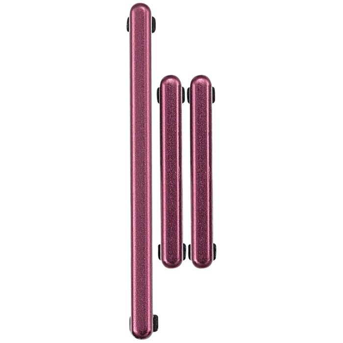 Tasten (Power/ Volume/ Bixby) für Samsung Galaxy S9/ S9 Plus (Burgundy Red)