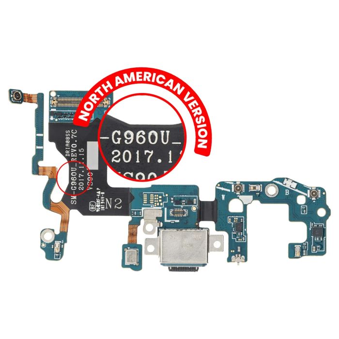 Ladebuchse mit Flexkabel für Samsung Galaxy S9 (G960U) (US Version)