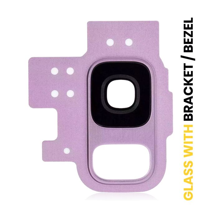 Rückkamera-Linse mit Halterung/ Rahmen für Samsung Galaxy S9 (Lilac Purple)