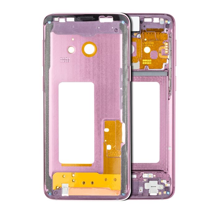 Mittelrahmen für Samsung Galaxy S9 (mit SmallParts) (Lilac Purple Rahmen)