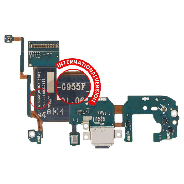 Ladebuchse mit Flexkabel für Galaxy S8 Plus (G955F) (Internationale Version)