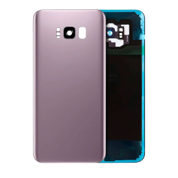 Rückglas mit Kameralinse für Galaxy S8 Plus (ohne Logo) (Rose Pink)