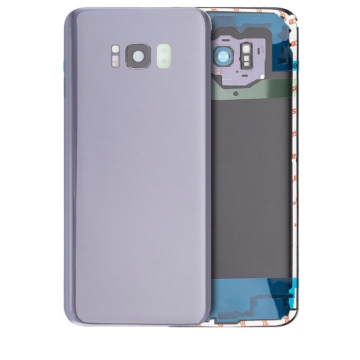 Rückglas mit Kameralinse für Samsung Galaxy S8 Plus (Orchid Gray)