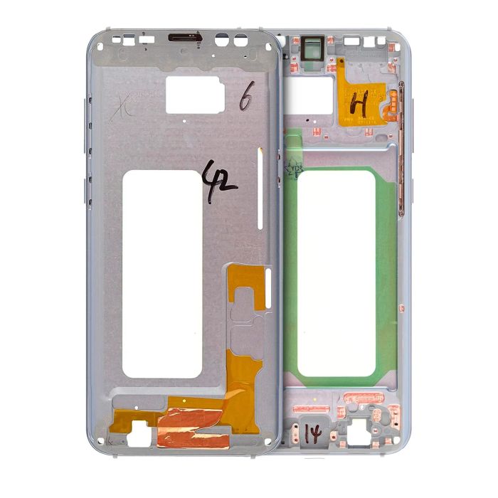 Mittelrahmen für Samsung Galaxy S8 Plus (mit Kleinteilen) (Coral Blue)