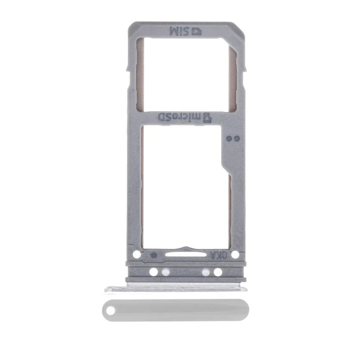 SIM-Kartenschacht Single für Samsung Galaxy S8/ S8 Plus (Arctic Silver)