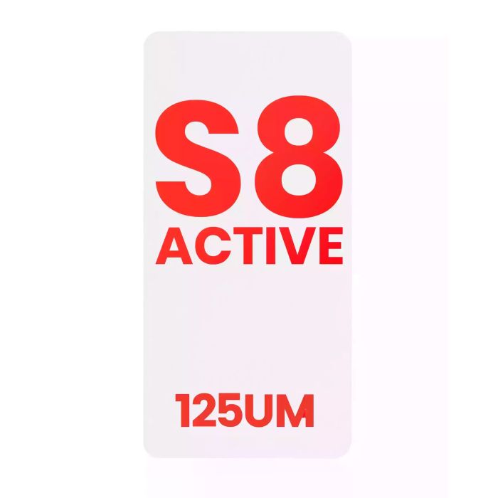 OCA für Samsung Galaxy S8 Active (10er Pack) (125um)