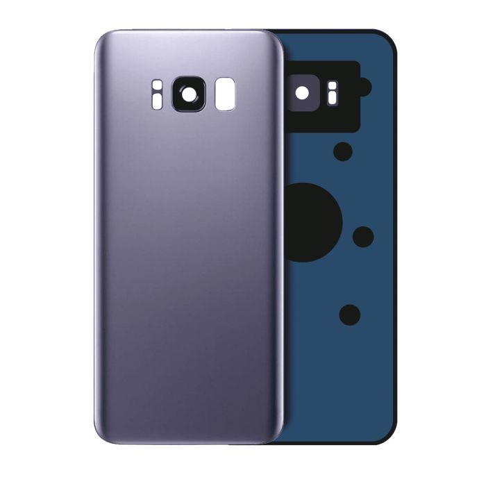 Rückglas mit Kameralinse für Samsung Galaxy S8 (Service Pack) (Orchid Gray)